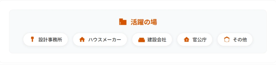 活躍できる職場と業界での需要