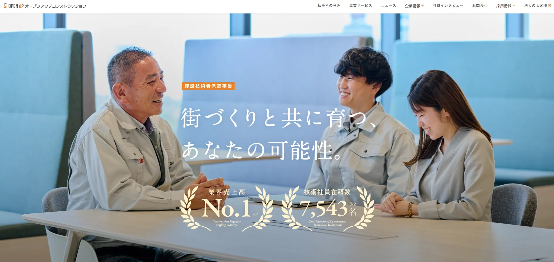 5. 株式会社オープンアップコンストラクション（旧・株式会社夢真）